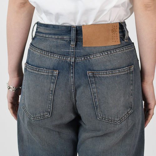 Mm6 Boot Cut Denim Flare Maison Margiela S52La0238 M30017