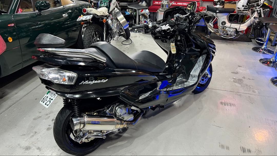 Yamaha Motorcycle Frames Majesty 250
