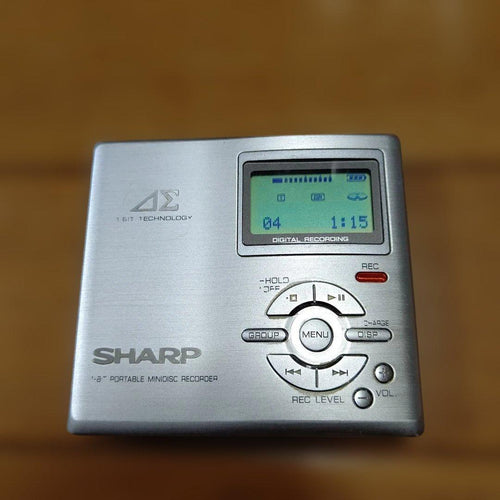 Sharp Portable Md Player 1Bit Md-Dr7-S