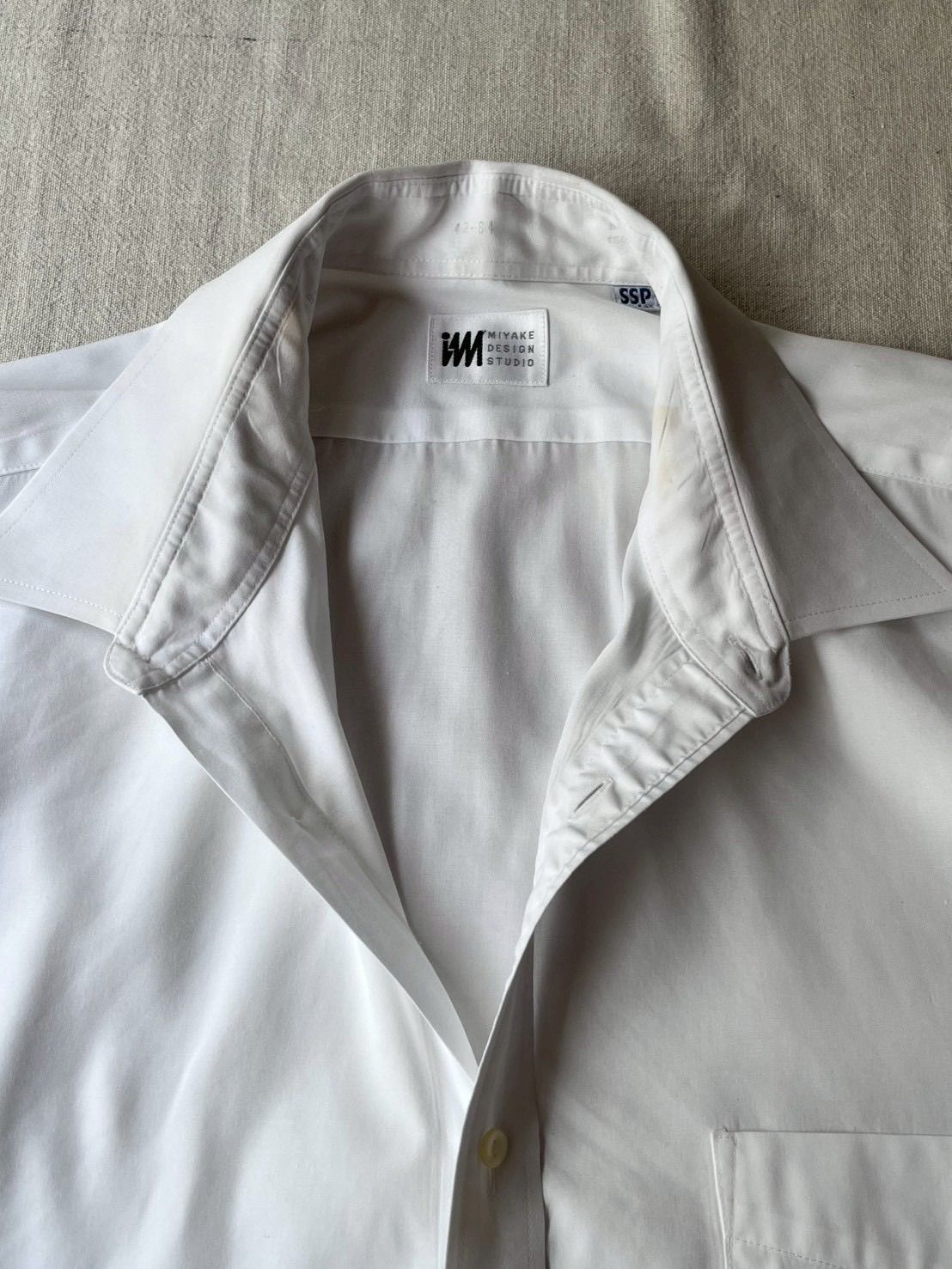 Issey Miyake Dress Shirt Business 80S 90S Im T6-05092-9574