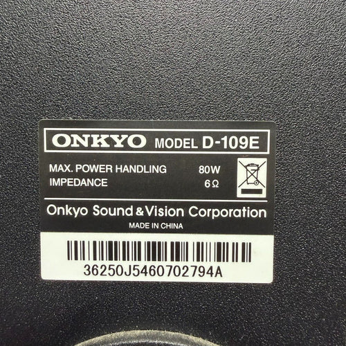 Onkyo Speaker D-109E B 2