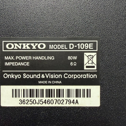 Onkyo Speaker D-109E B 2