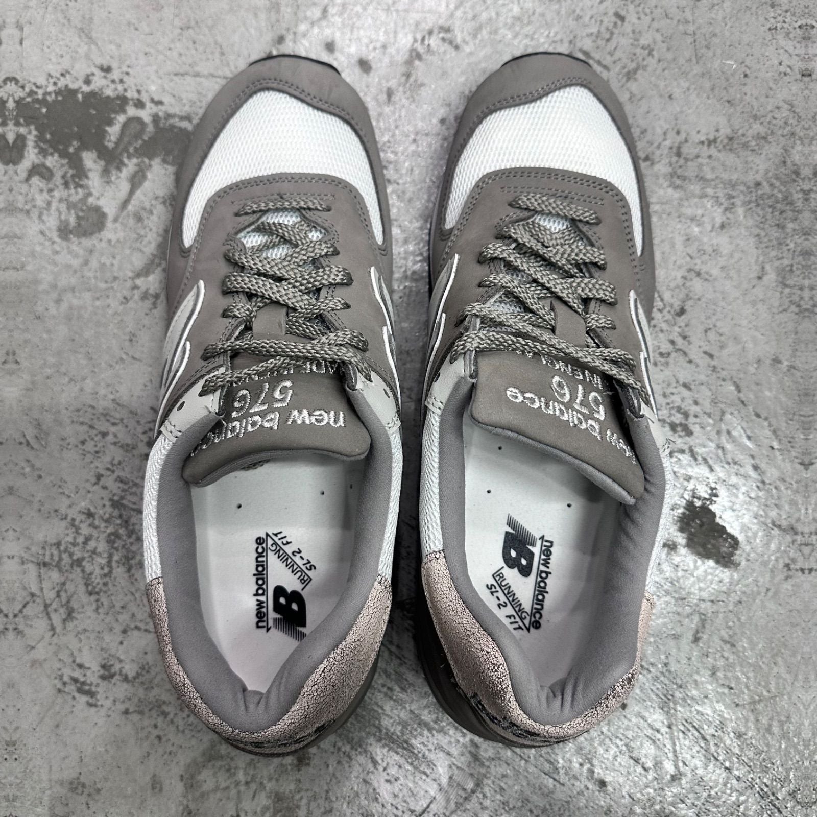 New Balance Sneakers Gray Made In Uk M576 England Ou576Fl 94482A