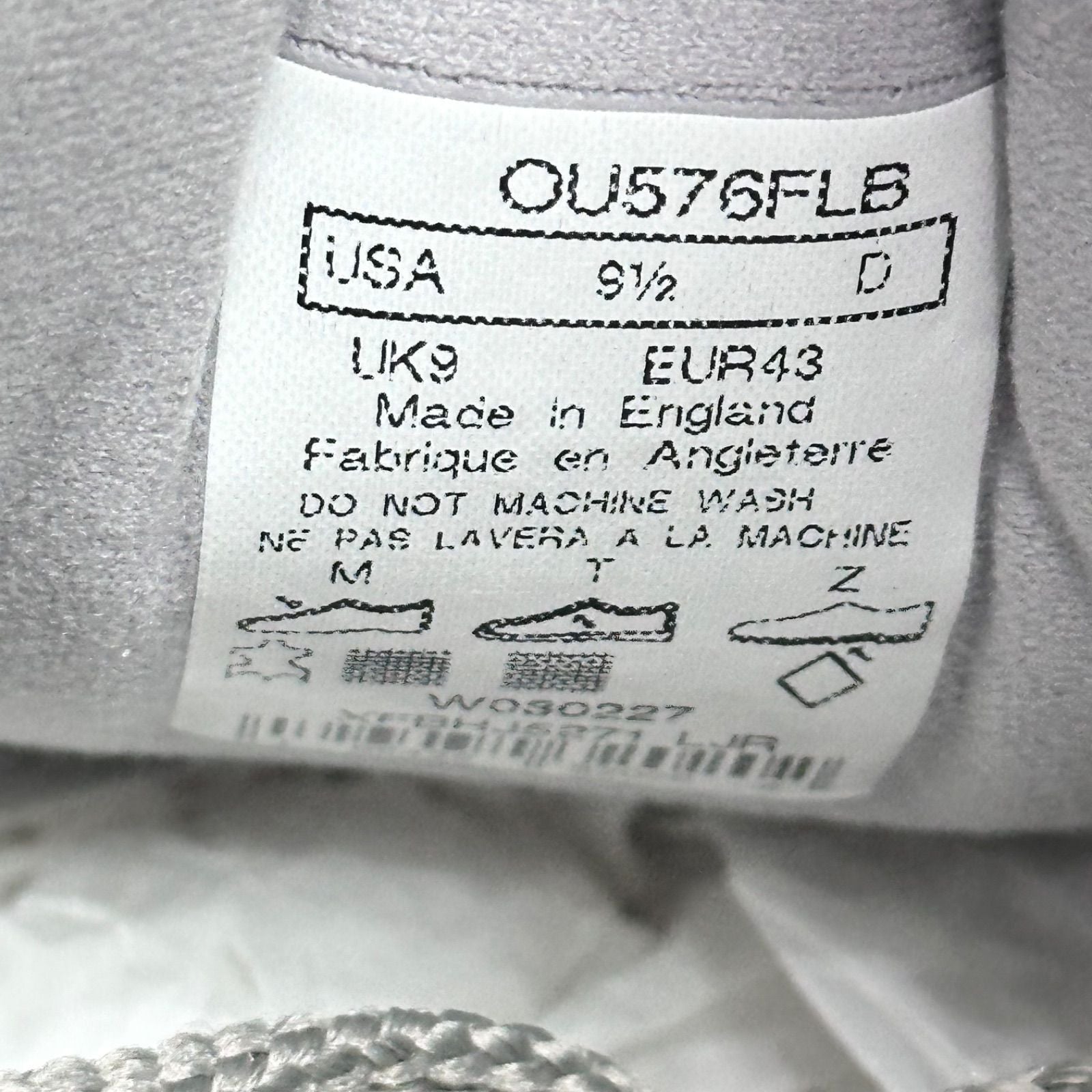 New Balance Sneakers Gray Made In Uk M576 England Ou576Fl 94482A