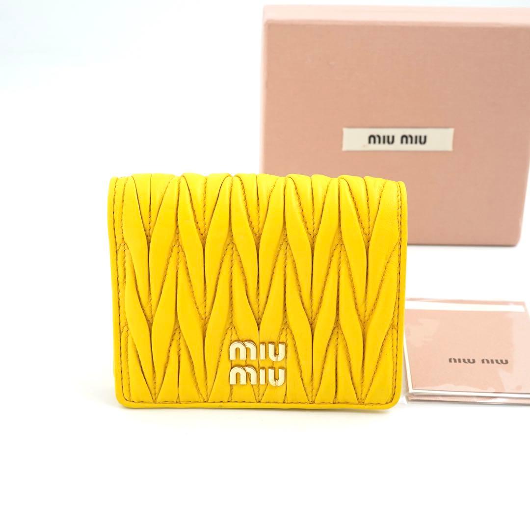 Miu Bifold Wallets Miumiu
