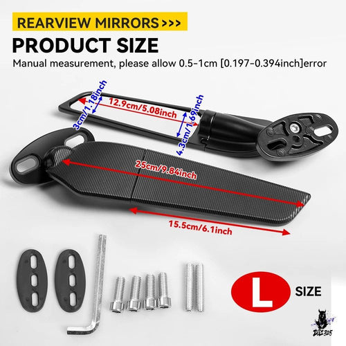 Mirror Yzf R6 R1 R25 R3 R125 R15