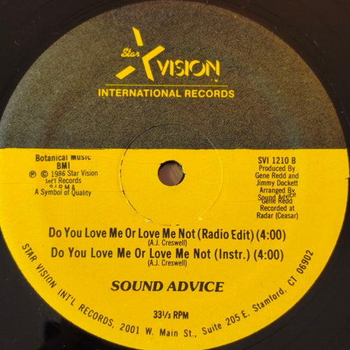 Western Music Sound Advice Do You Love Me Or