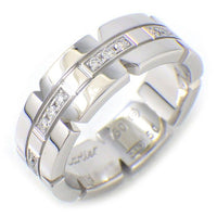 Cartier Ring K18Wg 10 #50