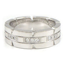 Cartier Ring K18Wg 10 #50
