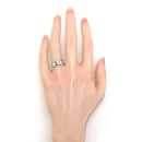 Cartier Ring K18Wg 10 #50