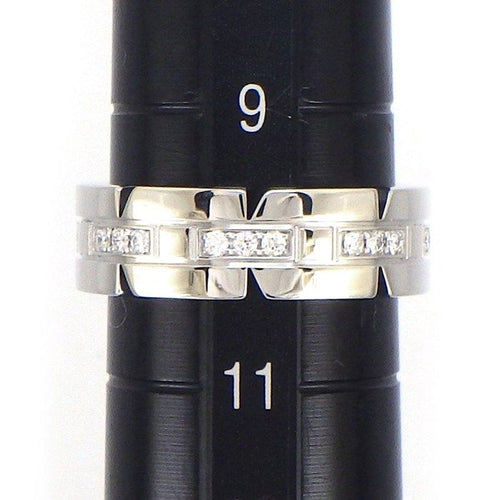 Cartier Ring K18Wg 10 #50