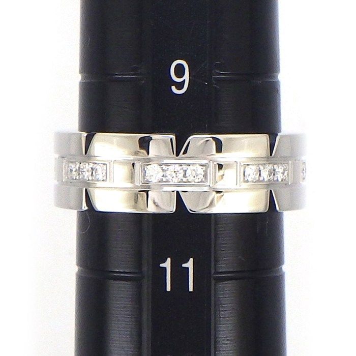 Cartier Ring K18Wg 10 #50