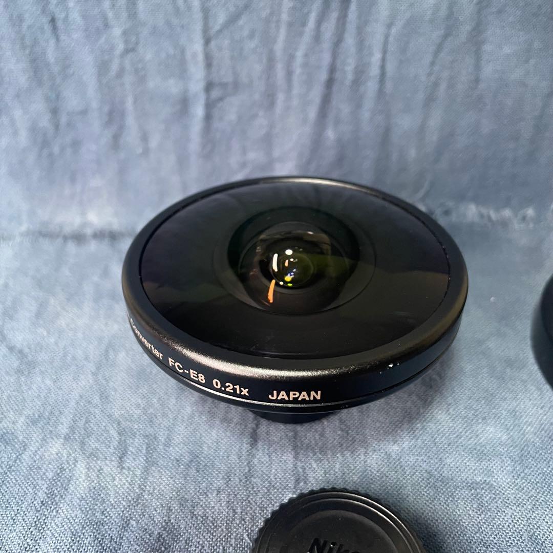 Nikon Conversion Lens Fisheye Converter Fc-E8 0.21X