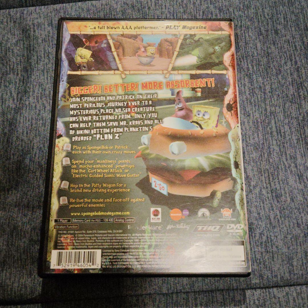 Games The Spongebob Squarepants Movie Ps2