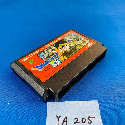 Soft Ya205 Fc 3 Dragon Quest Efc-D3 B Enix