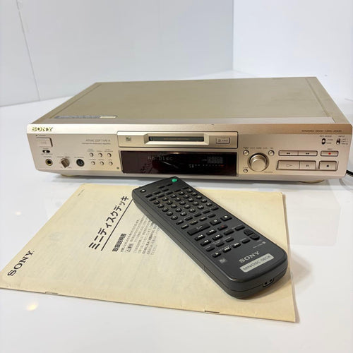 Sony Cd, Md Cassette Decks Mds-Je630