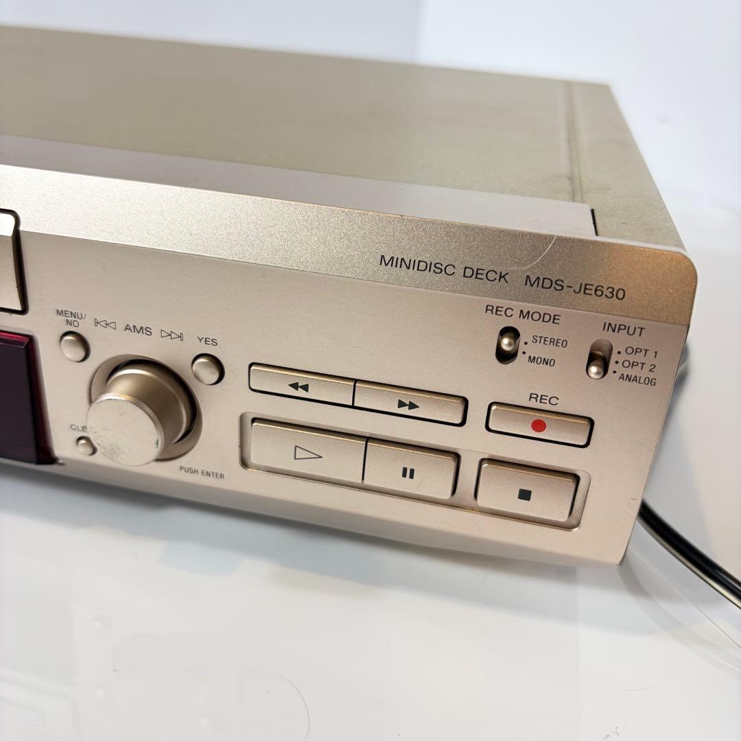 Sony Cd, Md Cassette Decks Mds-Je630