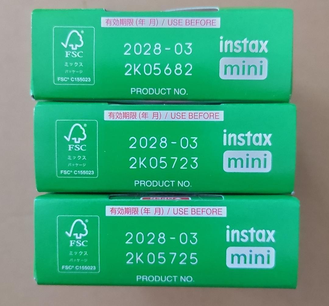 Fujifilm Instant Film Instax Mini 30 2028.03