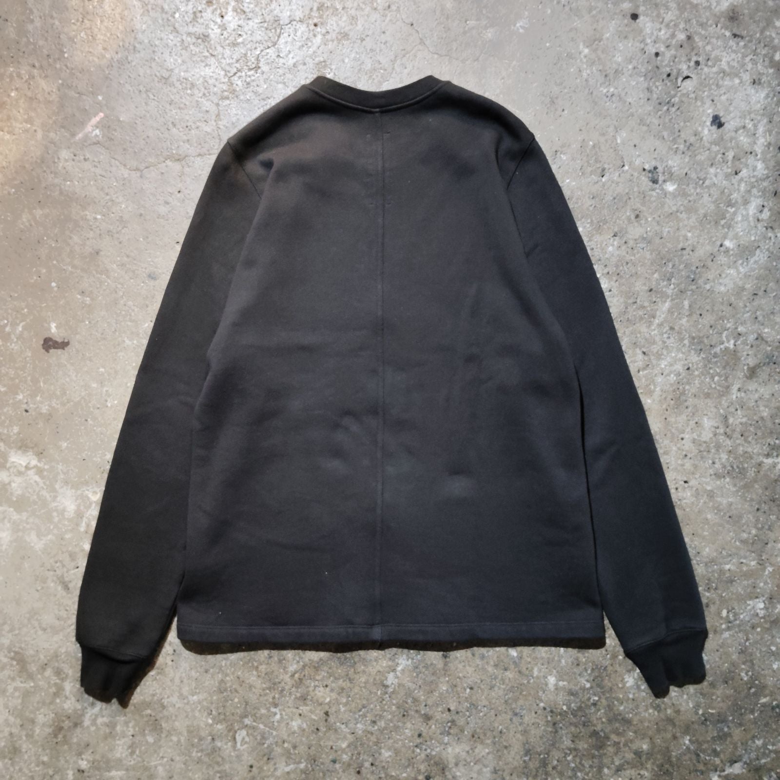 Rick Owens Trainer Sweatshirts 25Ss Short Crewneck Ls T Xl 2025Ss Ru01E5277-Jt
