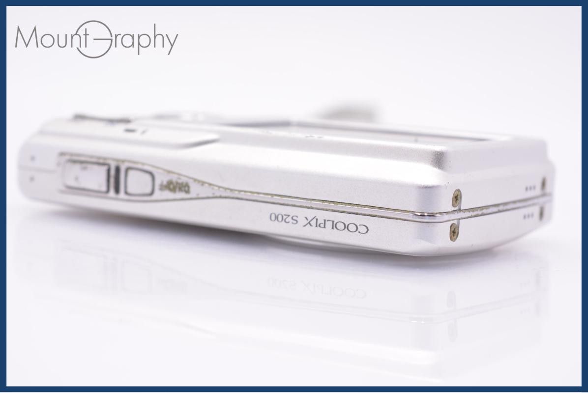 Compact Digital Camera Nikon Coolpix S200 3X #Am6639