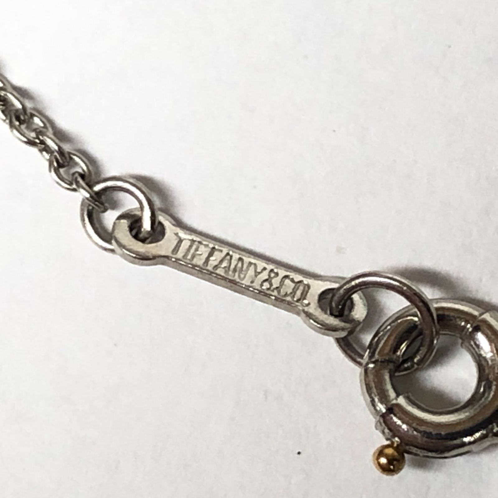 Tiffany Necklace M001 X 1P Pt950 Peretti