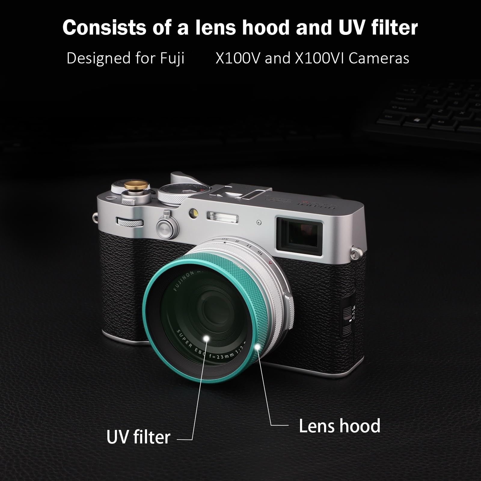 Others Haoge Luv-X54L Mc Uv Ultraviolet For Fujifilm Fuji X100V
