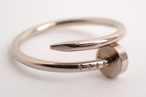 Cartier Ring #57(12.5 K18Wg 3.8G