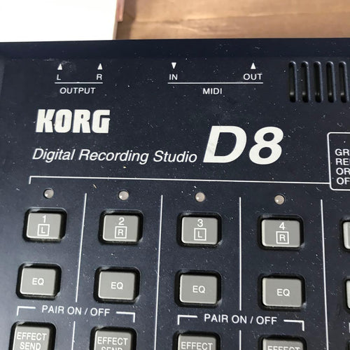 Korg Multitrack Recorders D8