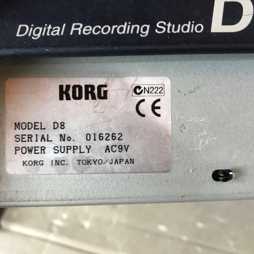 Korg Multitrack Recorders D8