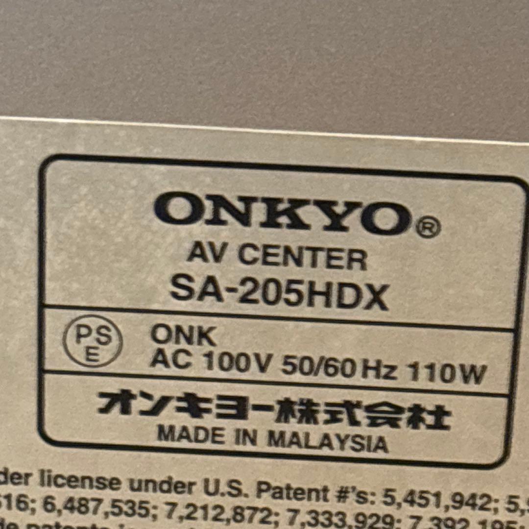 Onkyo Av Amplifiers Sa-205Hdx 7 5.1Ch