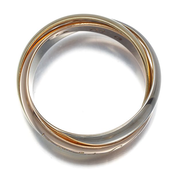 Cartier Ring 49 K18Yg/Wg/Pg #190020