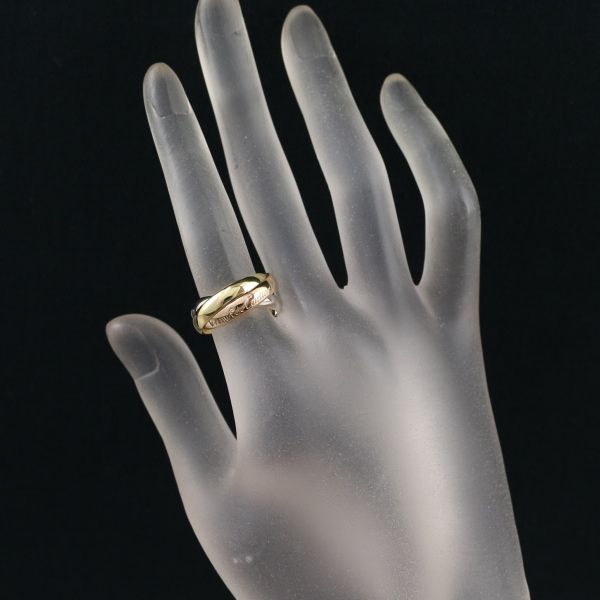 Cartier Ring 49 K18Yg/Wg/Pg #190020