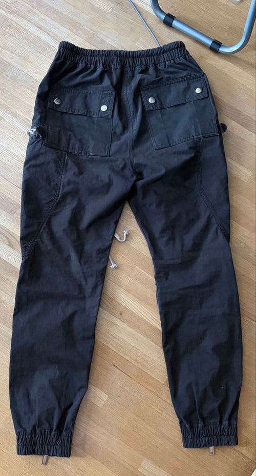 Rick Owens Work Pants, Cargo Painter'S 21Ss Bauhaus 36