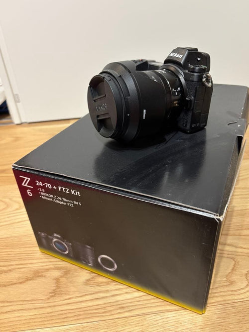 Nikon Mirrorless Interchangeable Lens Cameras Z6 24-70 Ftz Kit