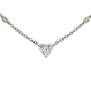 Cartier Necklace 1.35Ct 12P K18 Wg -6.6G S 612378 D
