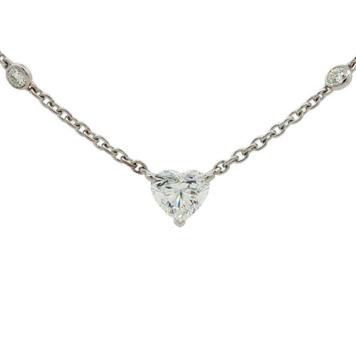 Cartier Necklace 1.35Ct 12P K18 Wg -6.6G S 612378 D