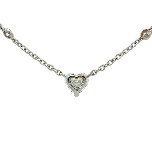Cartier Necklace 1.35Ct 12P K18 Wg -6.6G S 612378 D