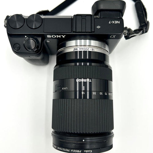 Sony Mirrorless Interchangeable Lens Cameras Nex-7 Tamron 18-200Mm