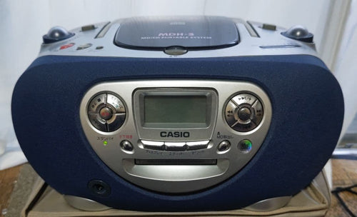 Portable Cd Players Casio Mdh-3 Md/Cd