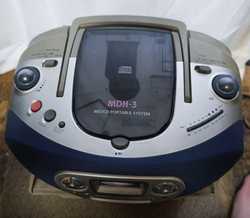 Portable Cd Players Casio Mdh-3 Md/Cd