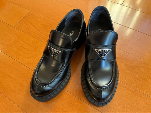 Prada Loafers Leather Shoes