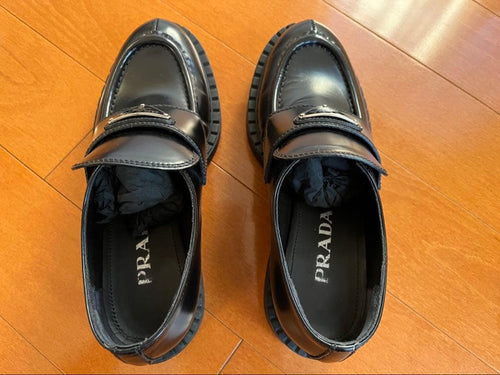 Prada Loafers Leather Shoes
