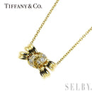 Tiffany Necklace K18Yg