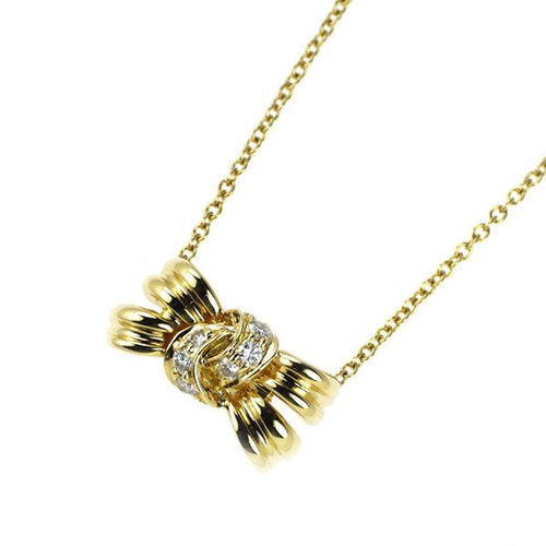 Tiffany Necklace K18Yg