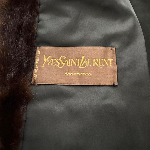 Yves Saint Laurent Fur Coats 112