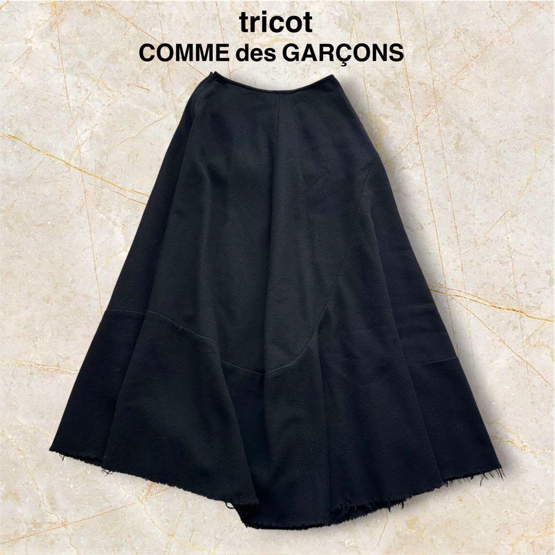 Tricot Comme Des Garcons Flare Skirt