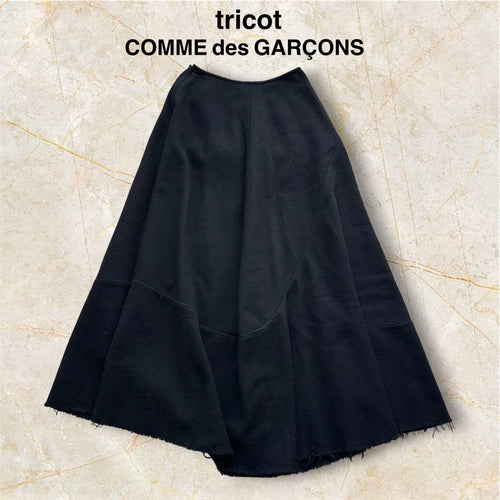 Tricot Comme Des Garcons Flare Skirt