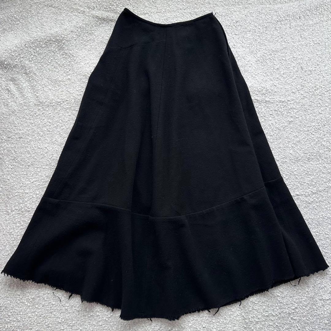 Tricot Comme Des Garcons Flare Skirt