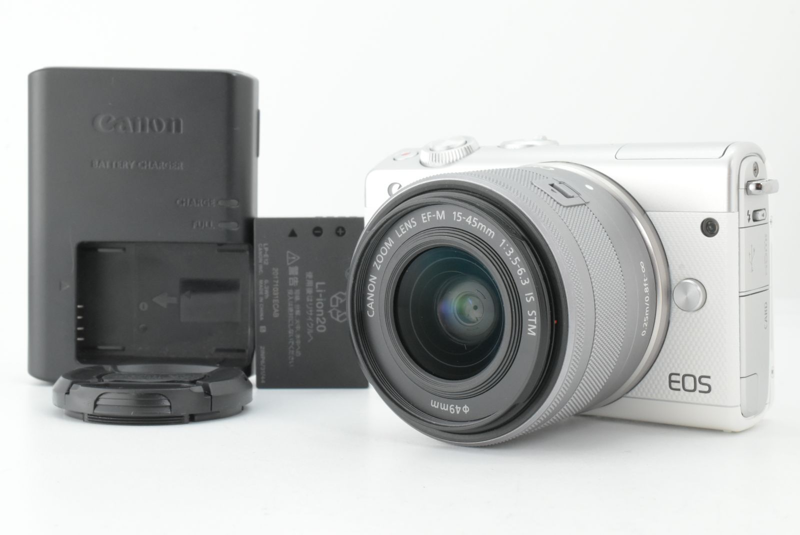 Canon Mirrorless Interchangeable Lips Eos M100 Ef-M 15-45Mm F3.5-6.3 Is Stm