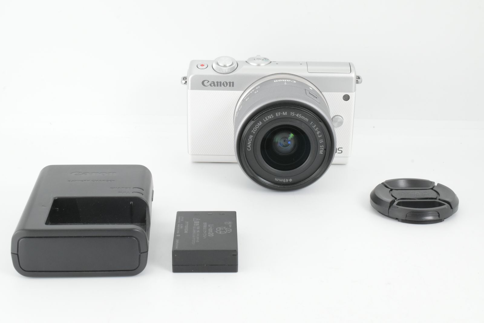 Canon Mirrorless Interchangeable Lips Eos M100 Ef-M 15-45Mm F3.5-6.3 Is Stm